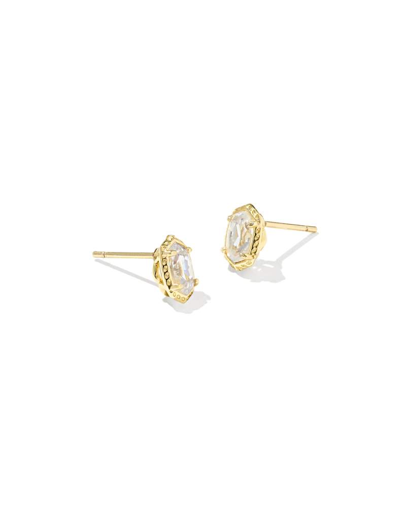 Avaline Mini Ellie Luxe Gold Stud Earrings