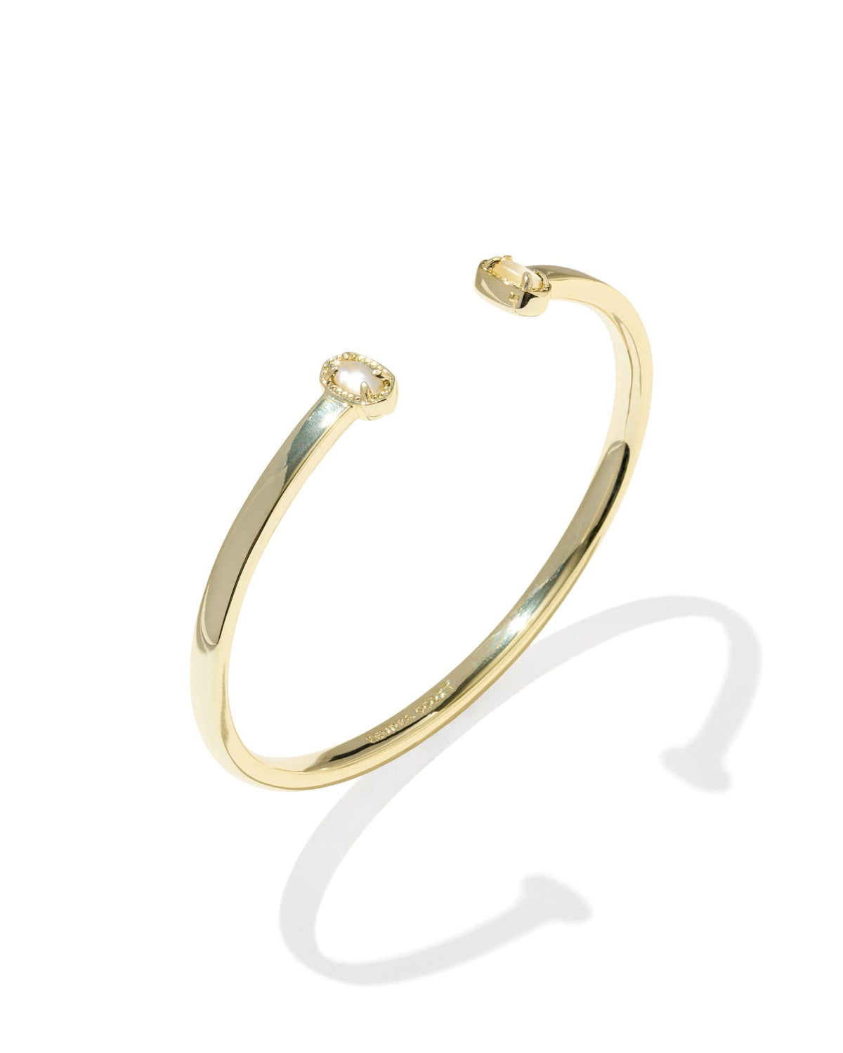 Avaline Mini Elton Gold Cuff Bracelet