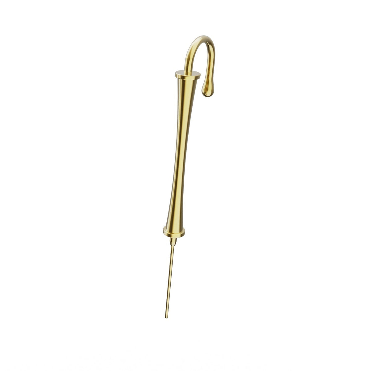 Pillar of Fortitude ear cuff in gold, single