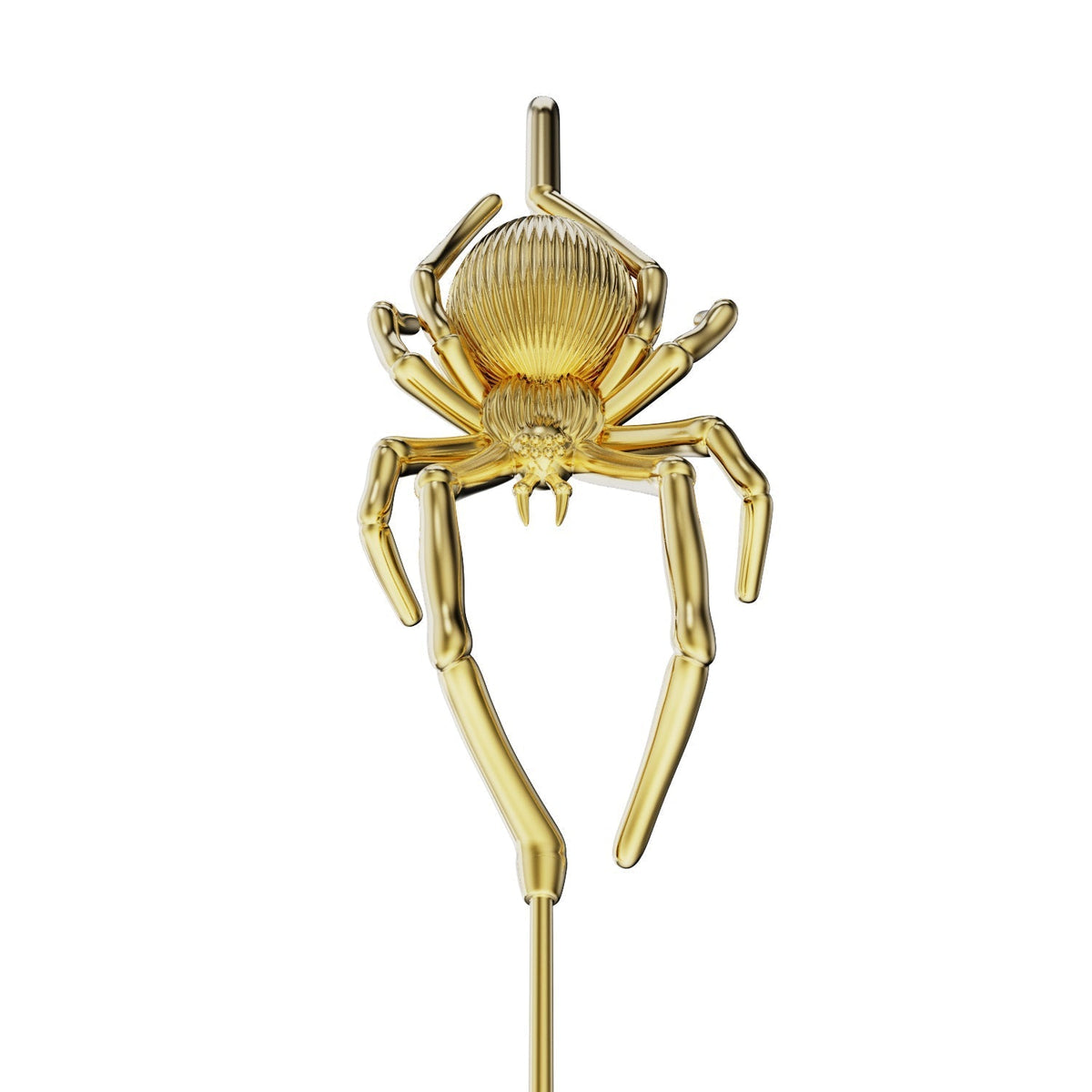 Arachnid Kiss ear cuff, close detail