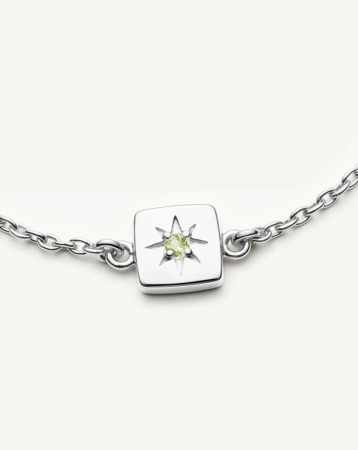 Avaline August Birthstone Slider Bracelet