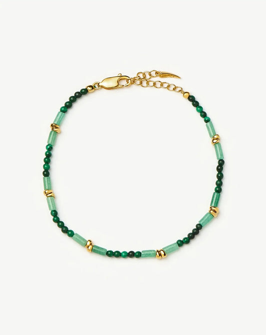 Avaline Beaded Gemstone Bracelet