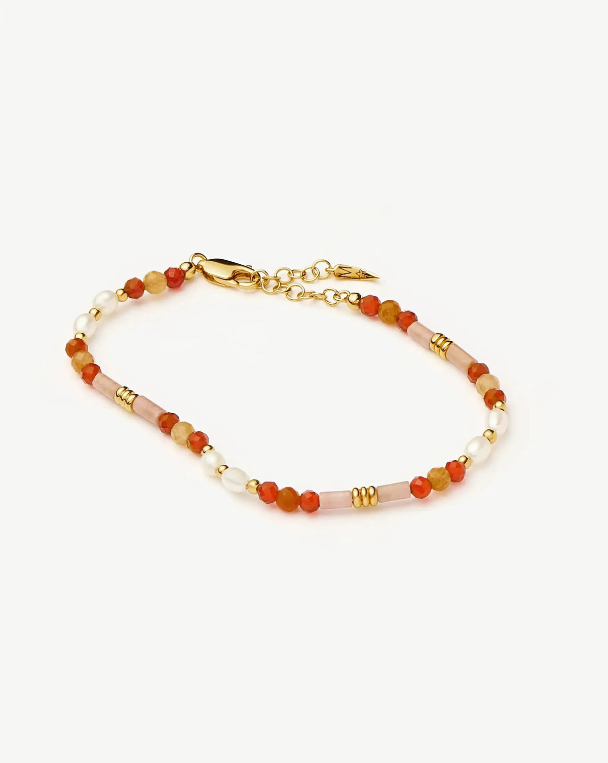 Avaline Beaded Gemstone & Pearl Bracelet