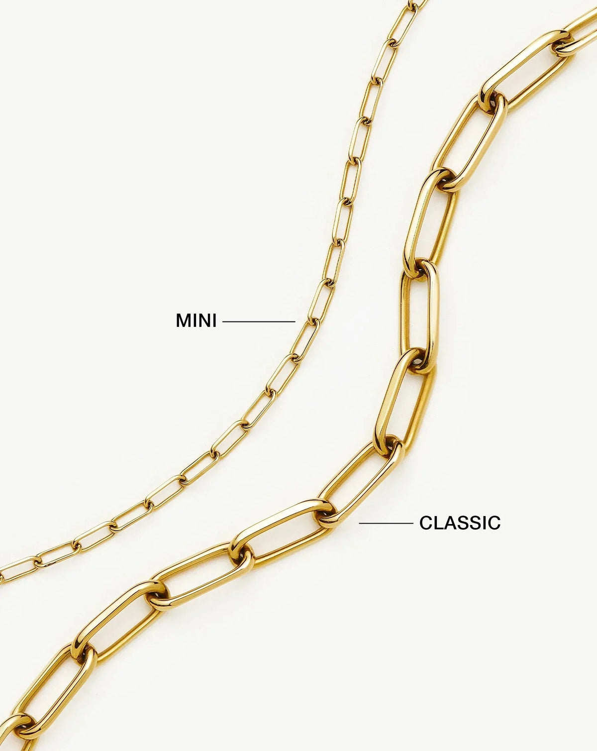 Avaline Classic Paperclip Chain Bracelet