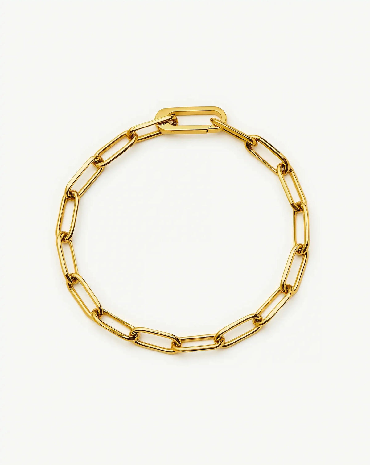 Avaline Classic Paperclip Chain Bracelet