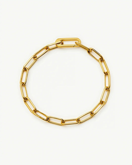 Avaline Classic Paperclip Chain Bracelet
