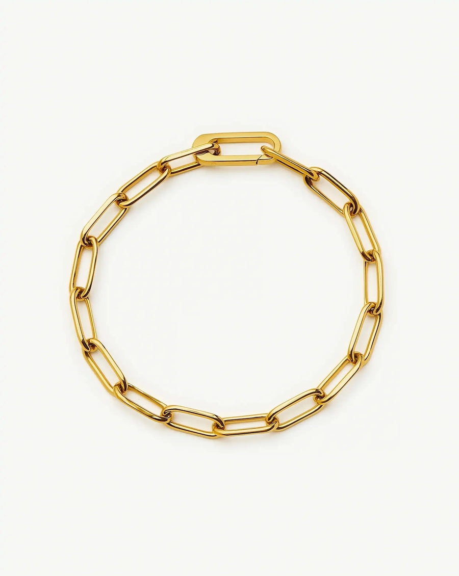 Avaline Classic Paperclip Chain Bracelet