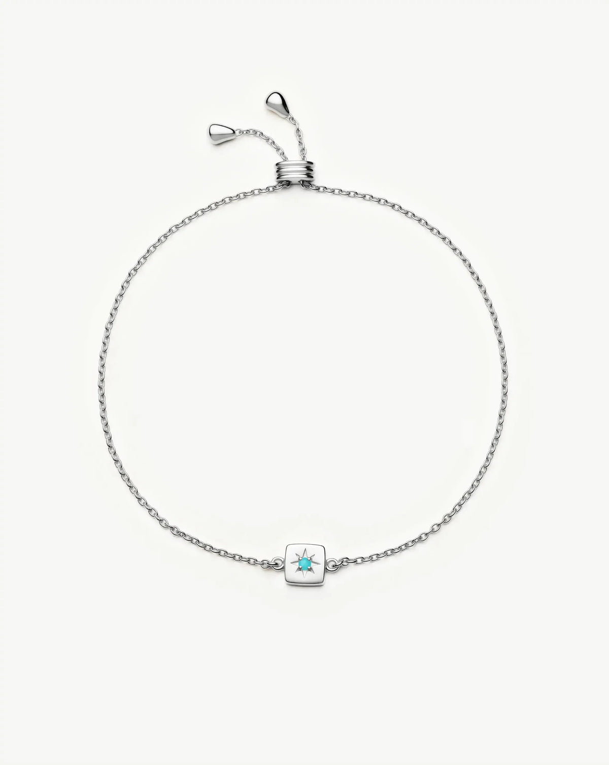 Avaline December Birthstone Slider Bracelet