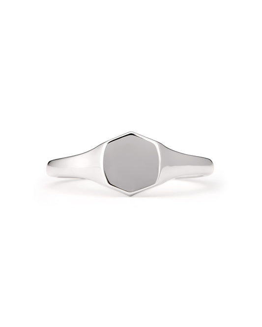 Avaline Davis Signet Ring in 18k Gold Vermeil