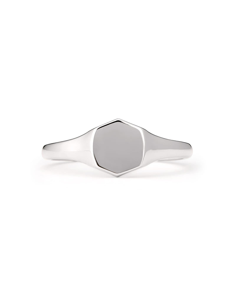 Avaline Davis Signet Ring in 18k Gold Vermeil