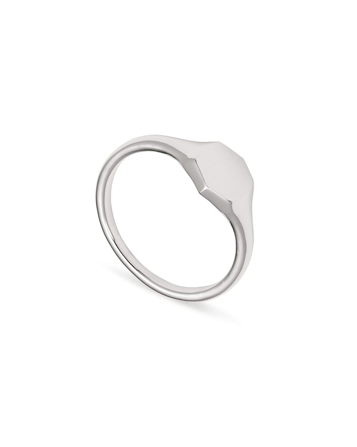 Avaline Davis Signet Ring in 18k Gold Vermeil