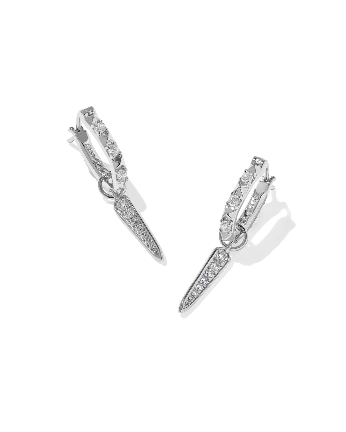 Avaline Fate Gold Charm Huggie Earrings