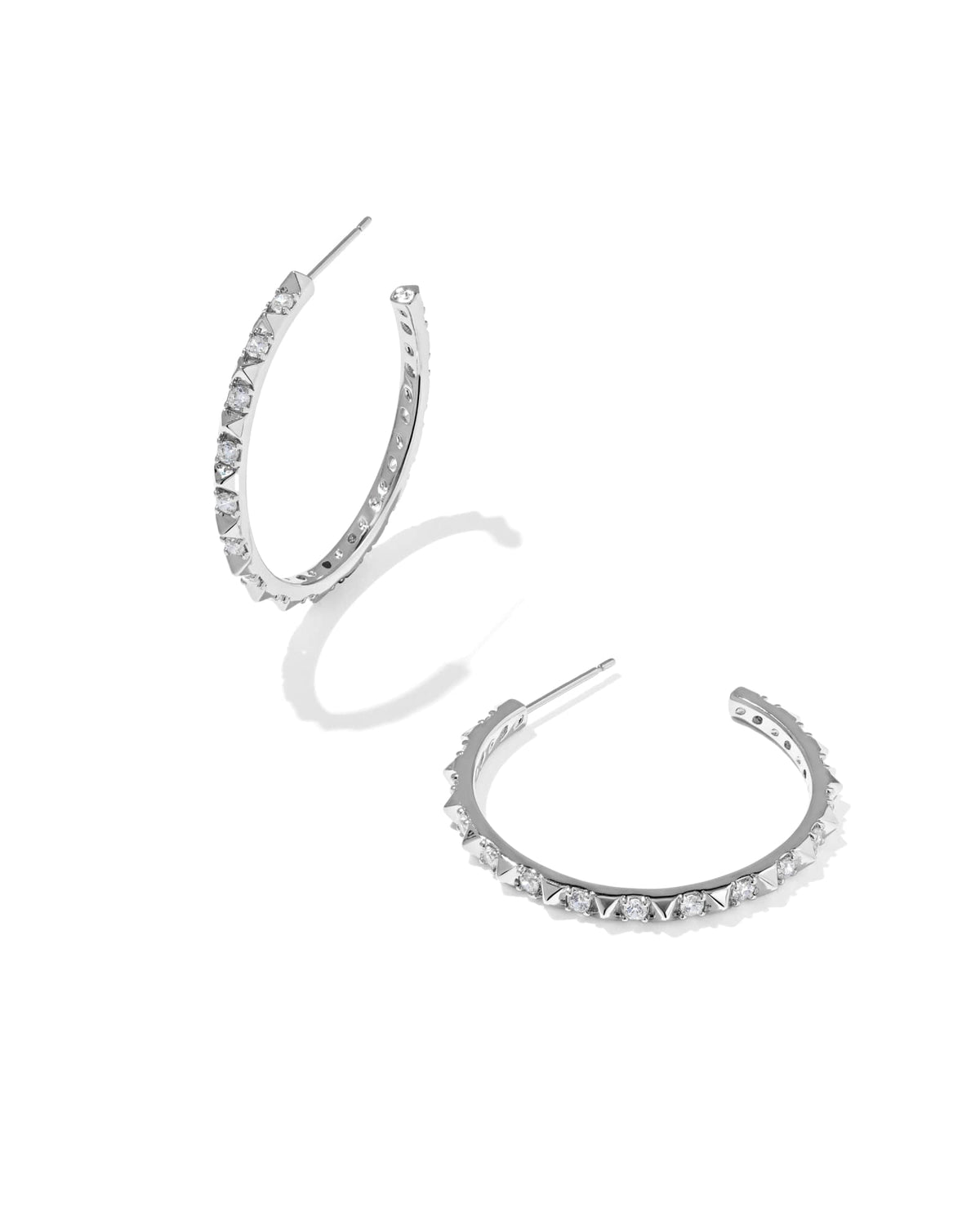 Avaline Fate Gold Hoop Earrings