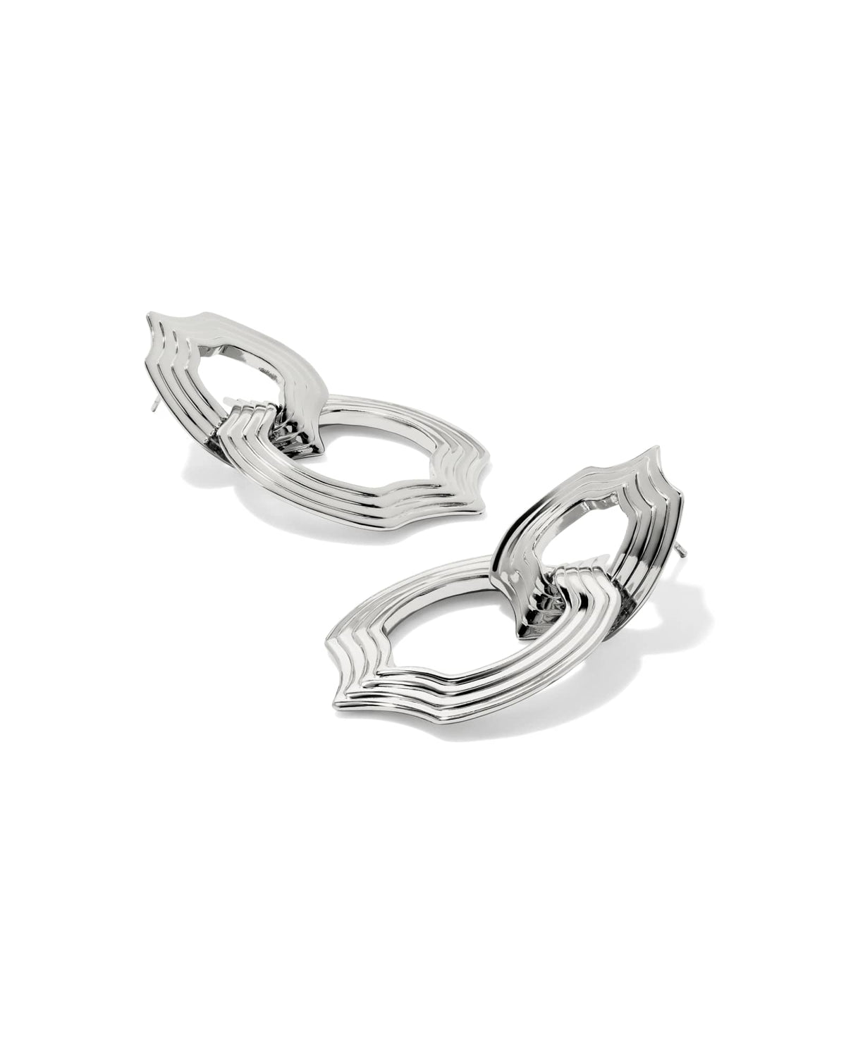 Avaline Nova Gold Statement Earrings