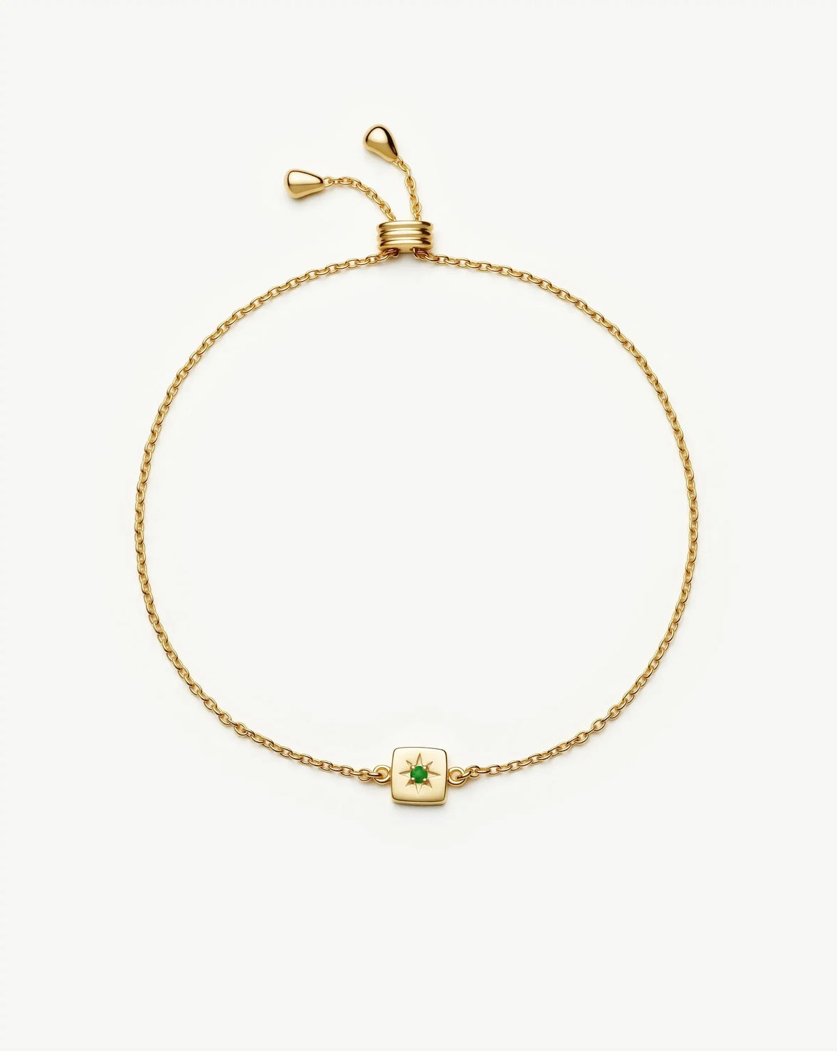 Avaline May Birthstone Slider Bracelet