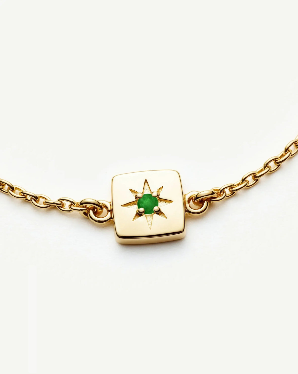 Avaline May Birthstone Slider Bracelet