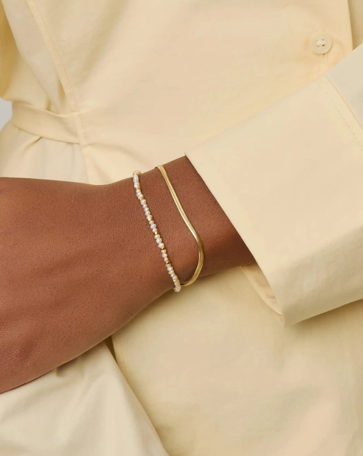Avaline The Everyday Pearl Bracelet Set