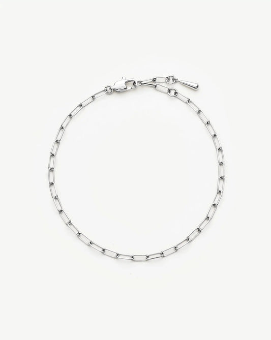 Avaline Mini Paperclip Chain Bracelet