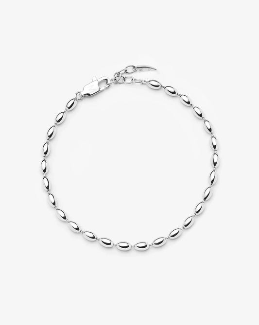 Avaline Molten Olive Chain Bracelet