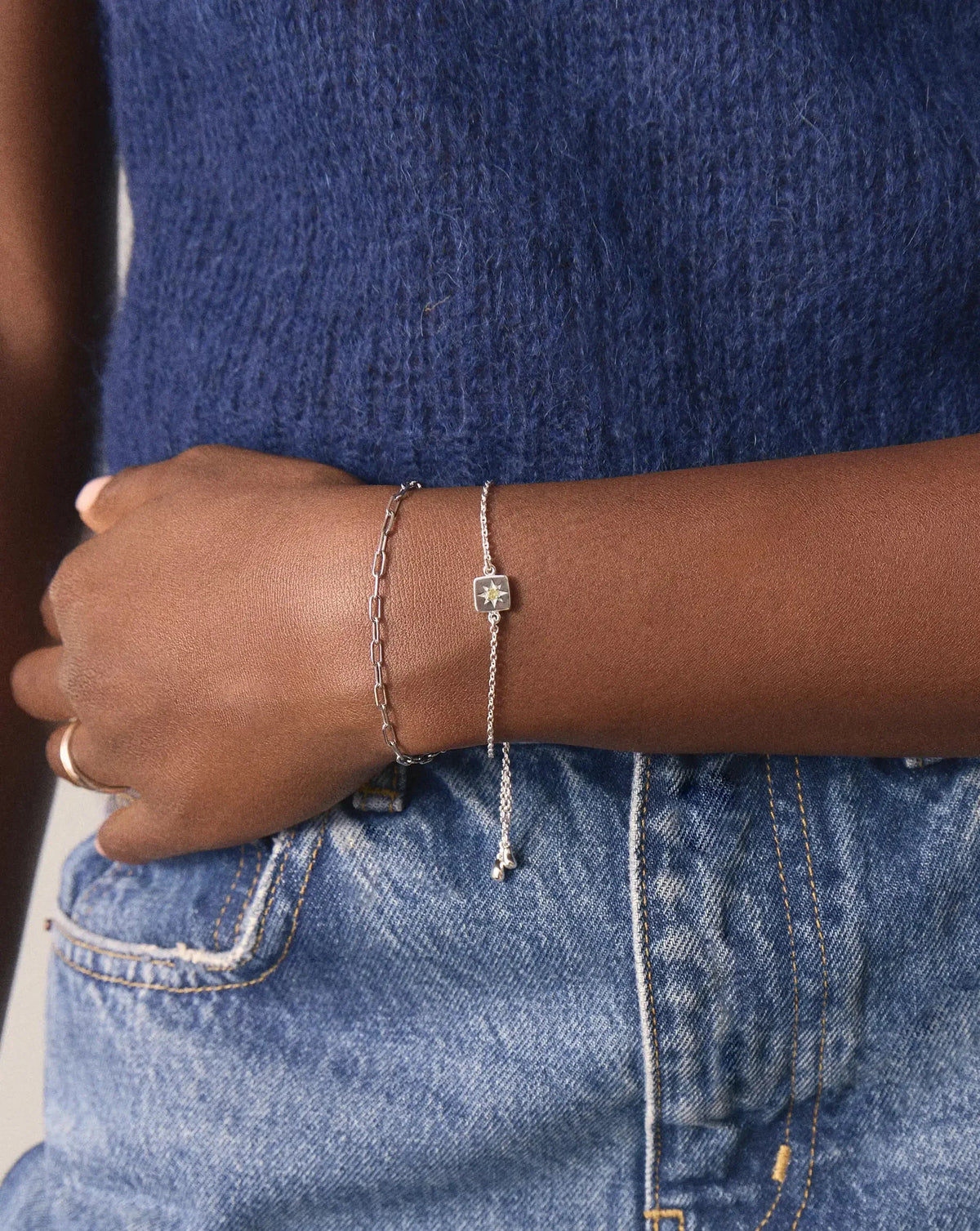 Avaline November Birthstone Slider Bracelet
