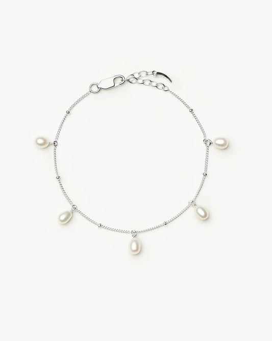 Avaline Pearl Baya Baroque Chain Bracelet