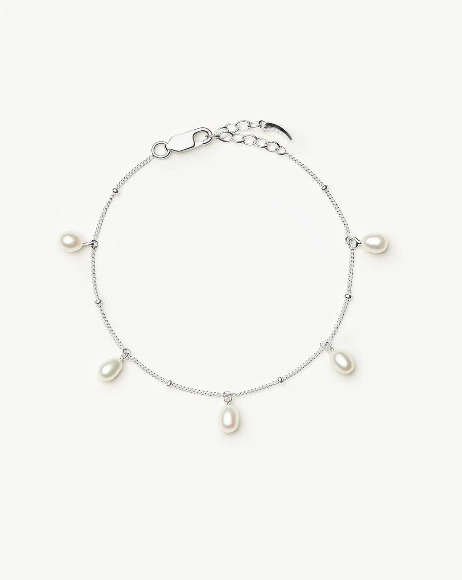 Avaline Pearl Baya Baroque Chain Bracelet