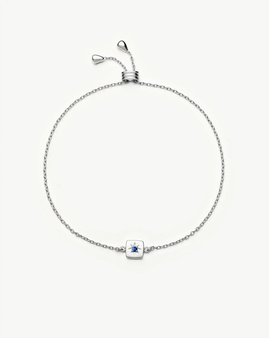 Avaline September Birthstone Slider Bracelet