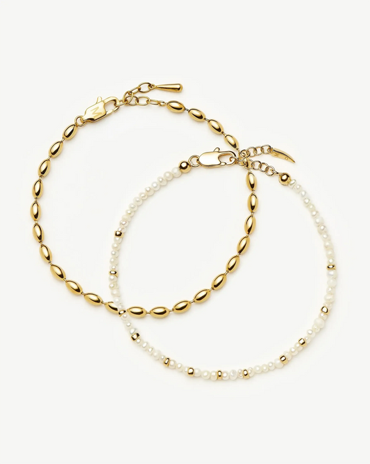 Avaline The Pearl-fect Bracelet Set