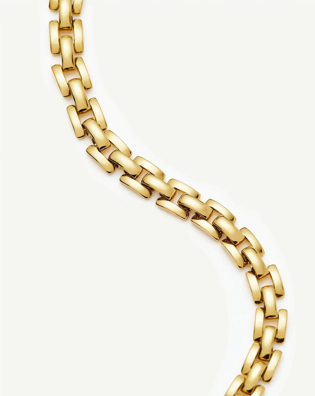 Avaline Timepiece Link Chain Bracelet