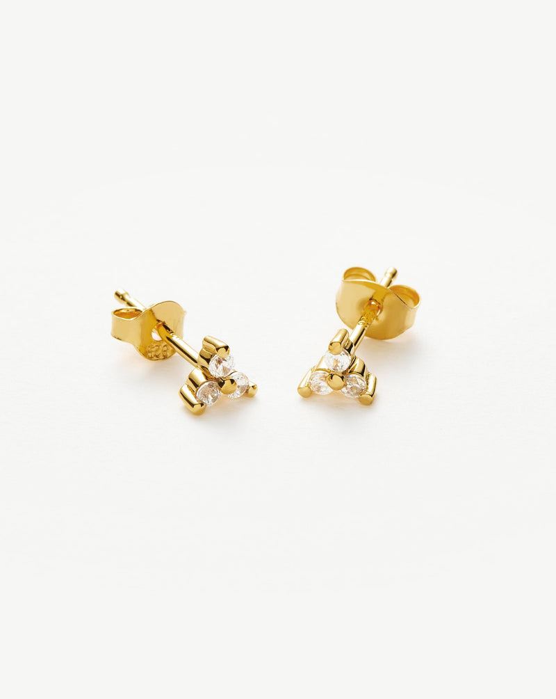 Avaline Trinal Stud Earrings